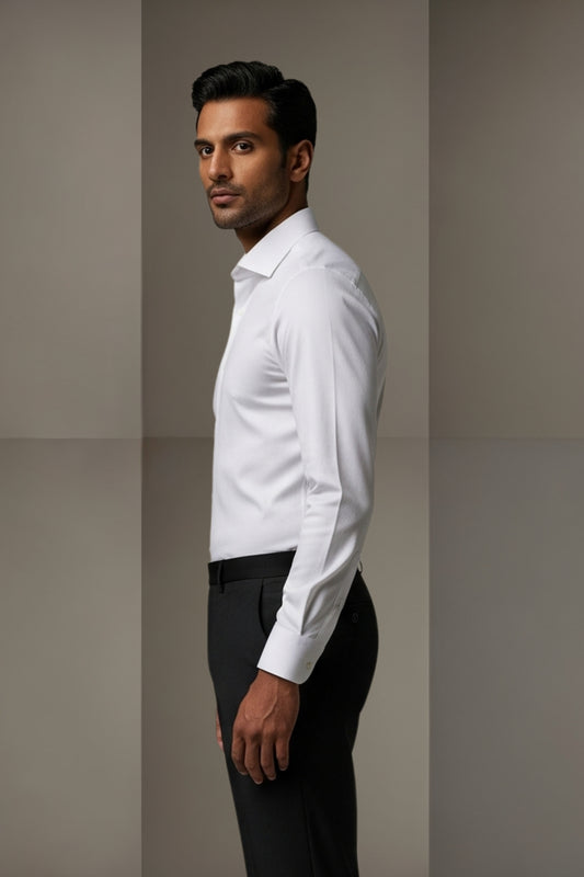 The Essential White Smart-Fit Shirt