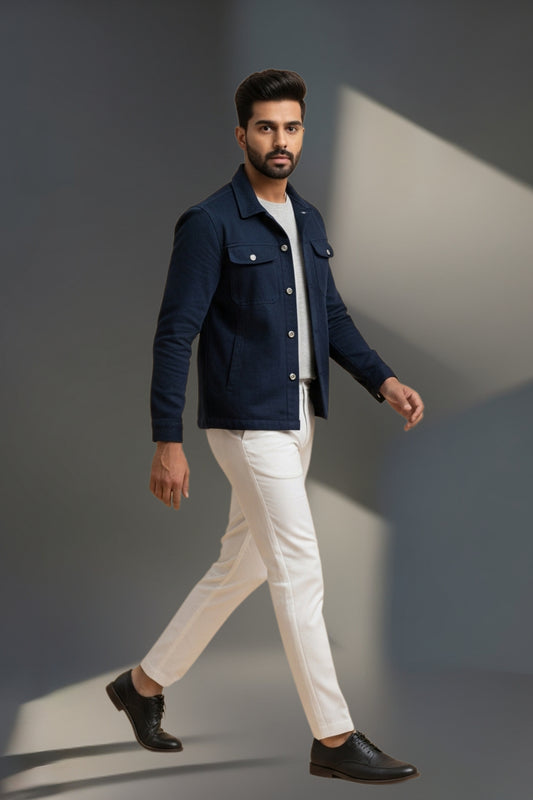 Midnight Navy Shacket