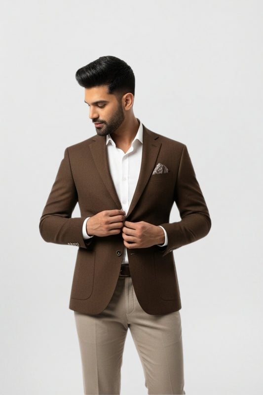 Brown Blazer