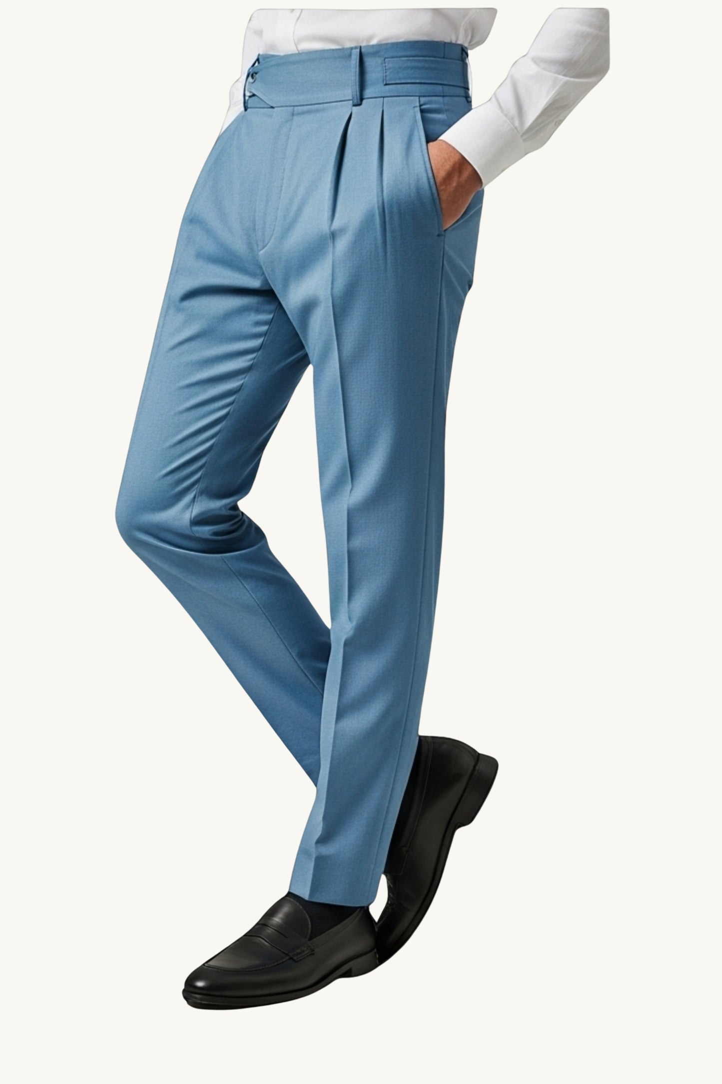 Sky Blue Gurkha Pants