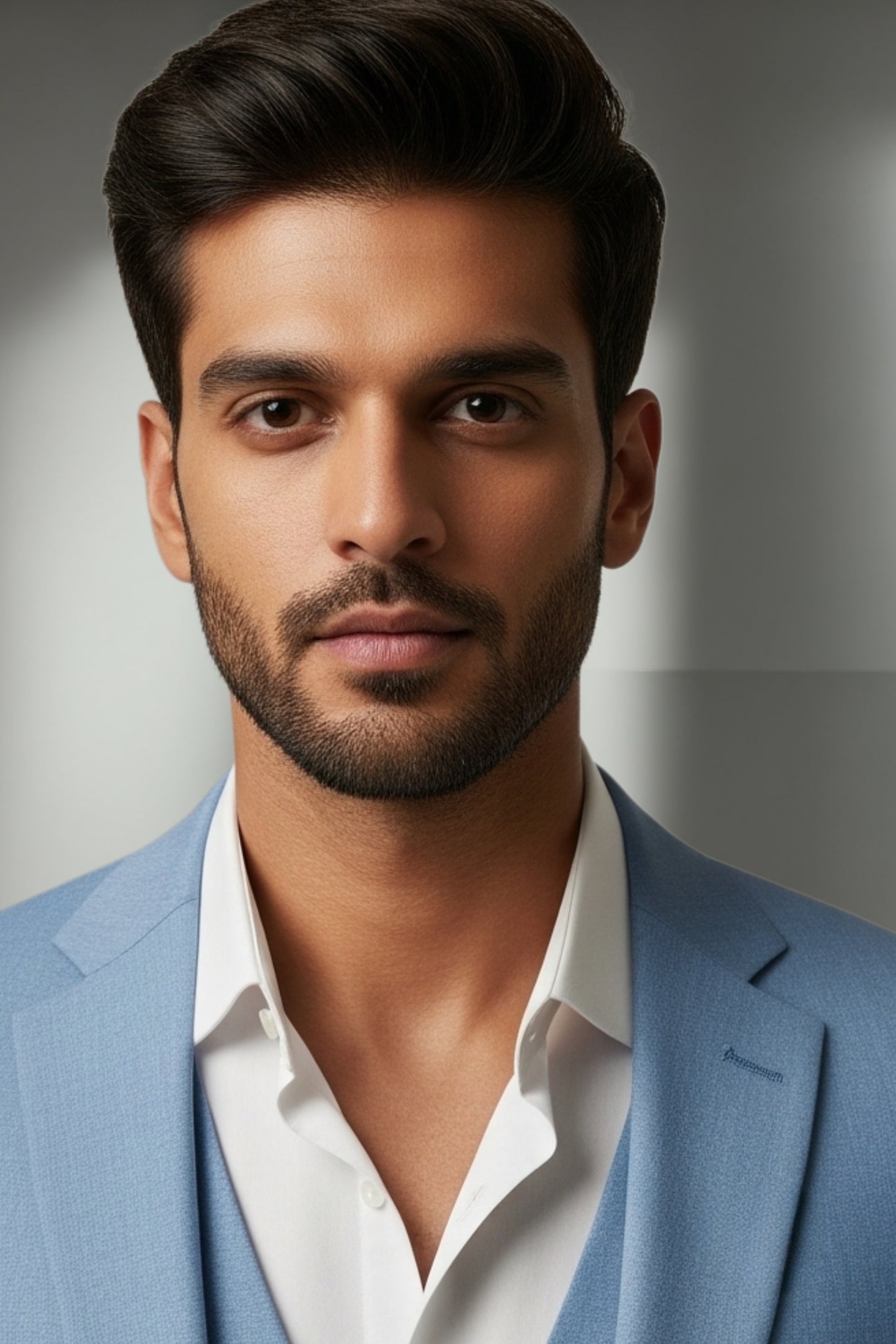 Ice Blue 3-Piece Suit
