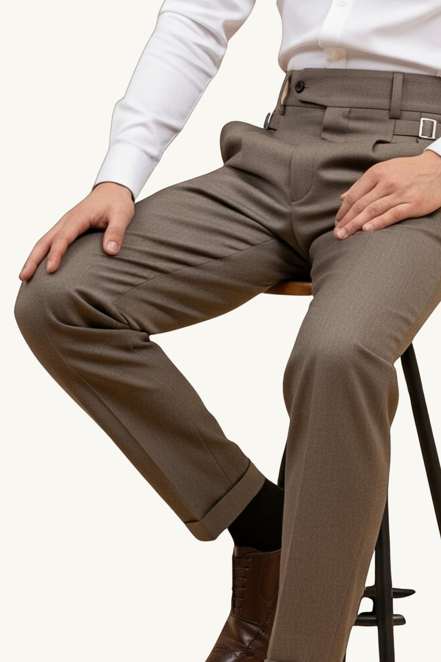Taupe Gurkha Pants