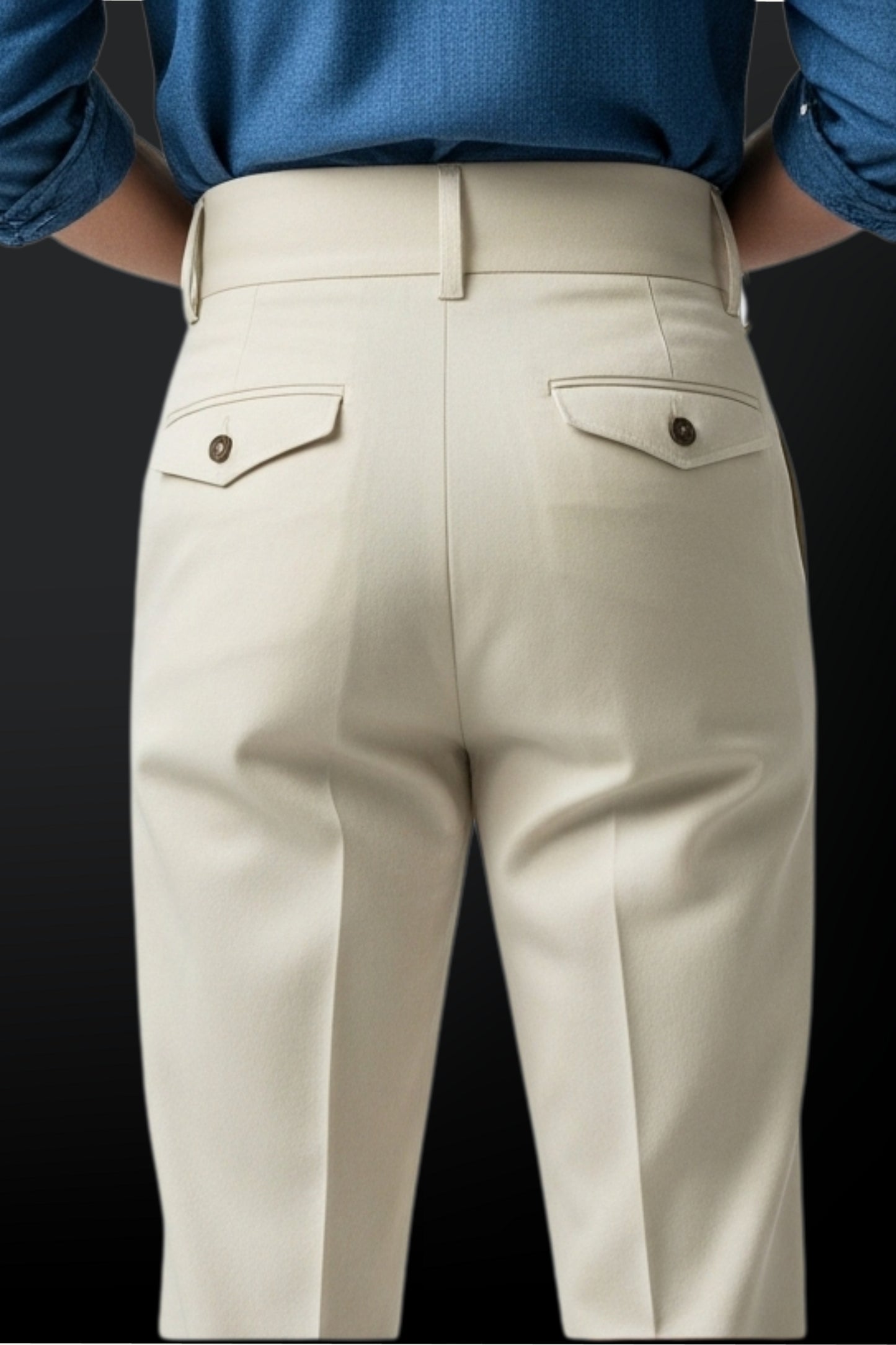 Ivory Gurkha Pants