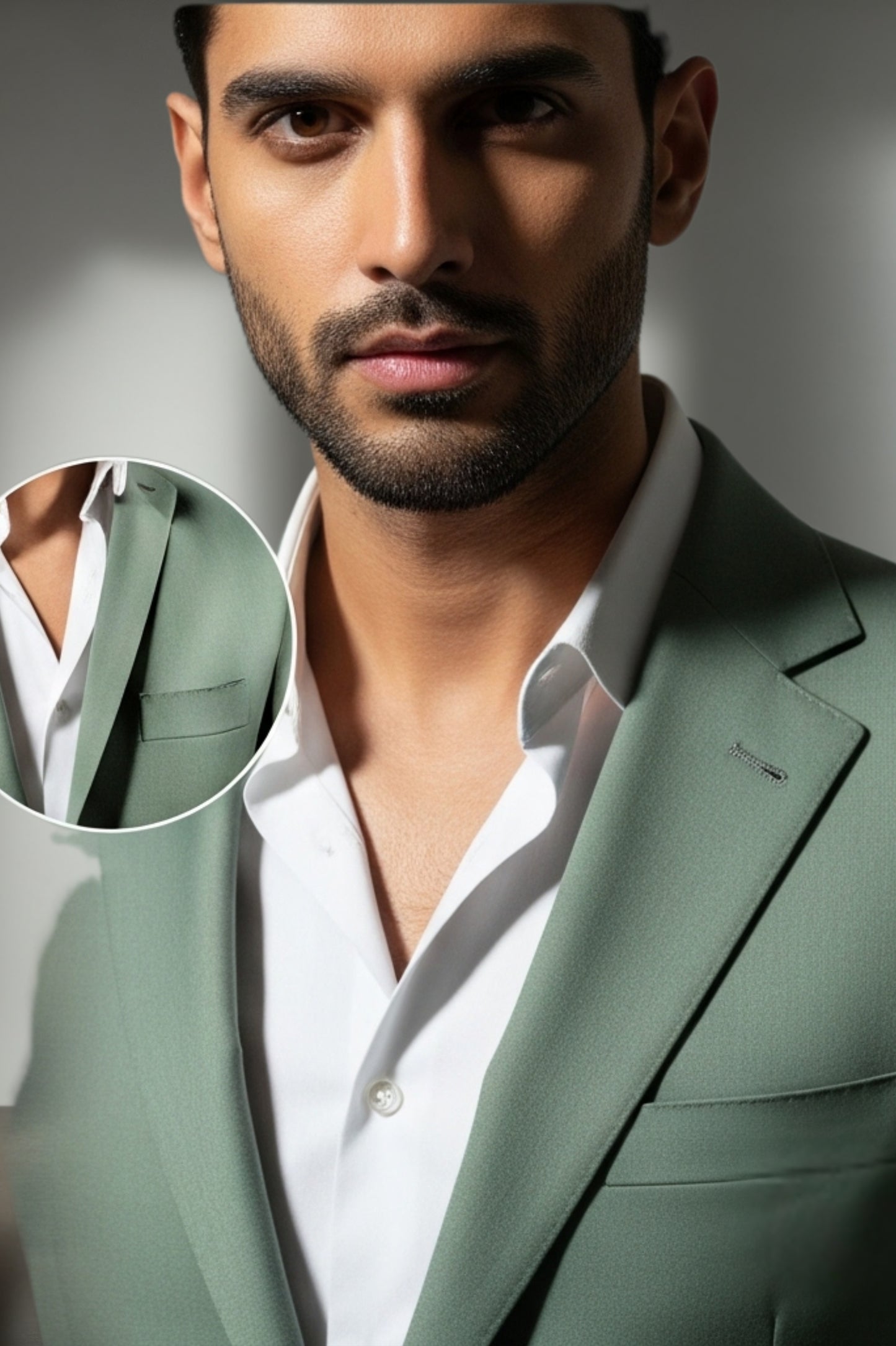 Sage Green 2-Piece Suit