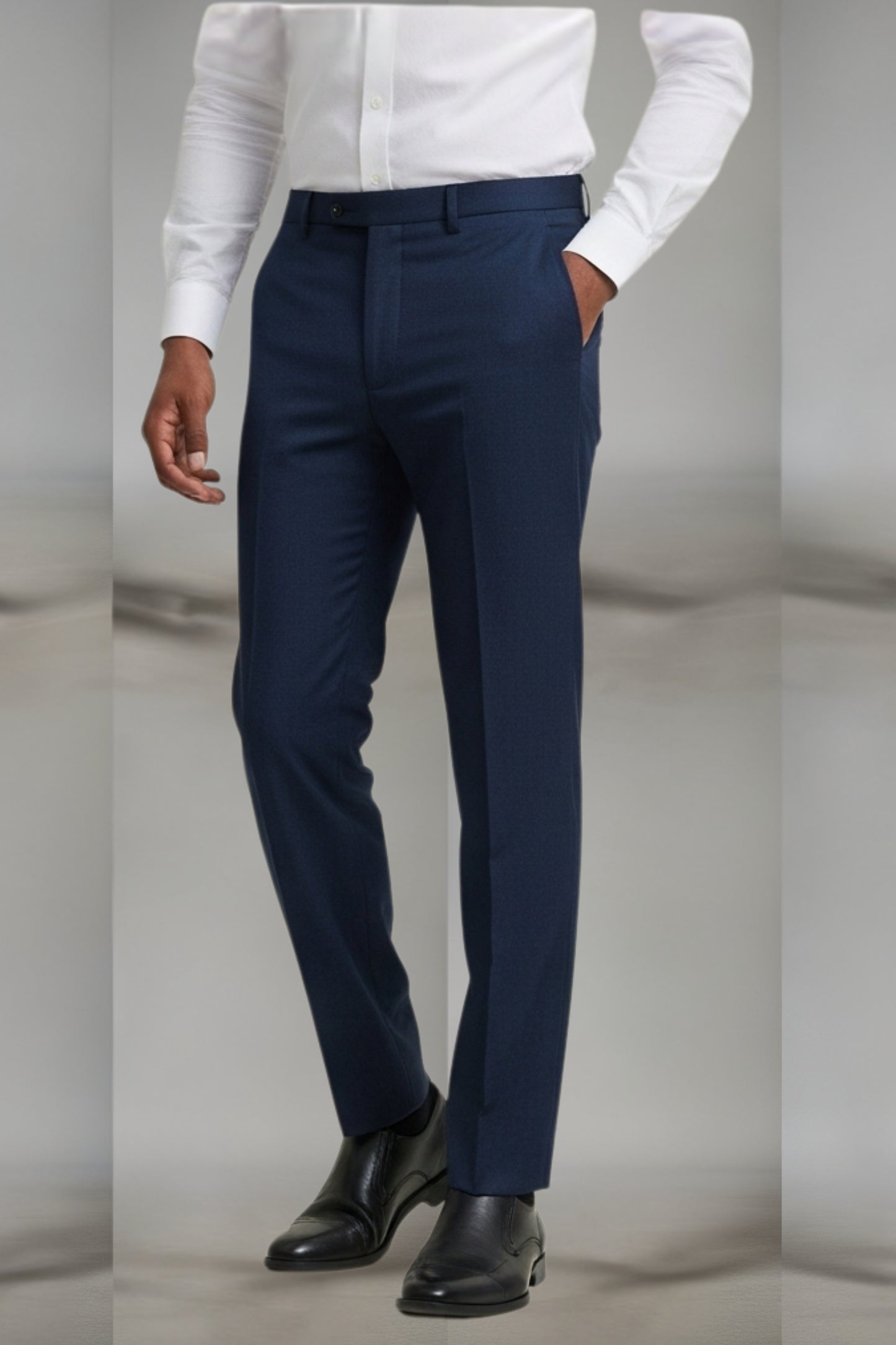 Navy Essential Trouser