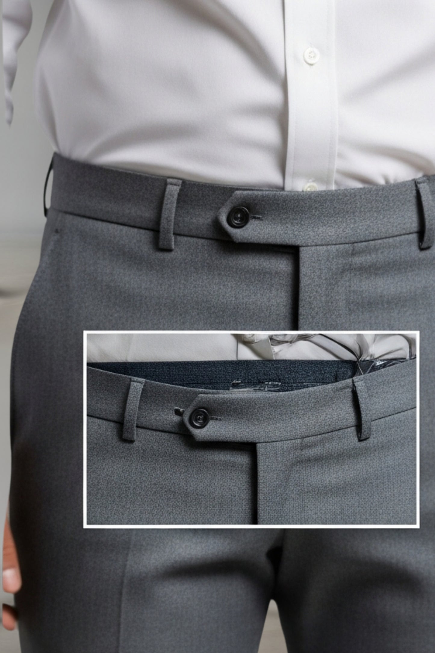 Metro Grey Trousers