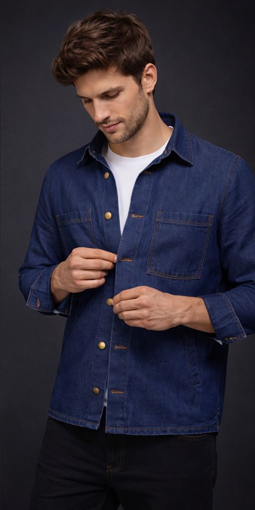 The Blutailor Nomad Denim Overshirt