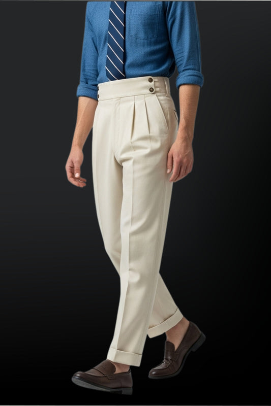 Ivory Gurkha Pants
