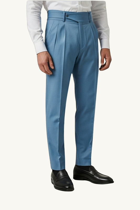 Sky Blue Gurkha Pants