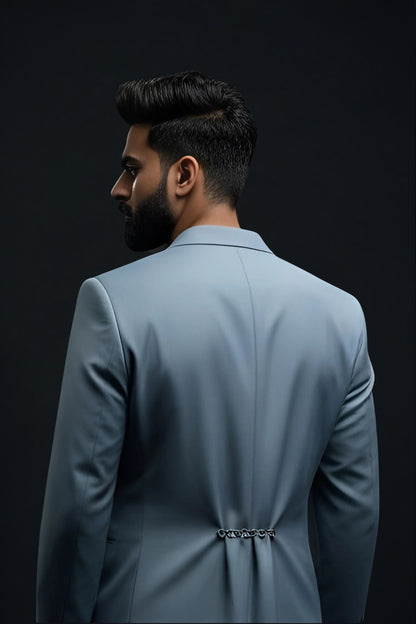 Muted Grey  2- Piece Suit