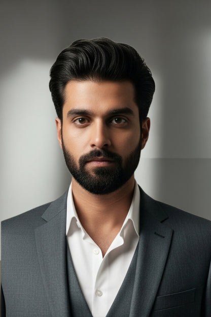 Charcoal Classic 3-Piece Suit
