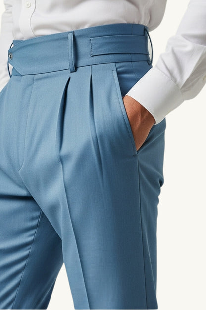 Sky Blue Gurkha Pants