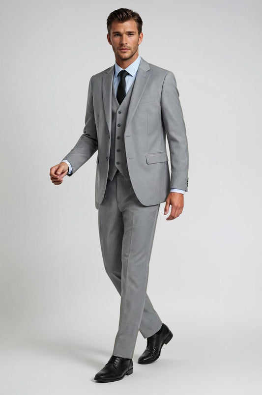 3 Piece Grey Suit