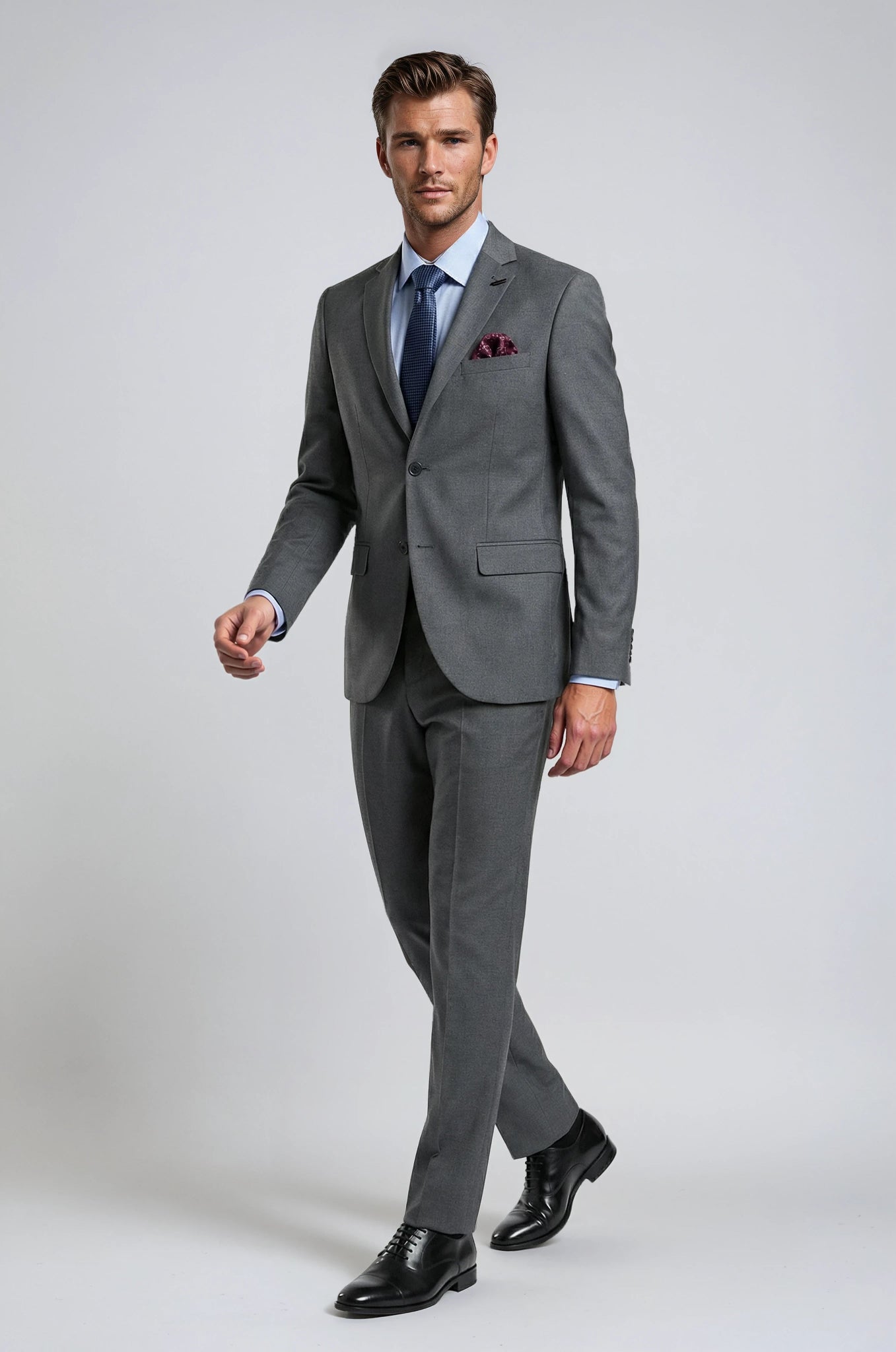 2 Piece Dark Grey Suit