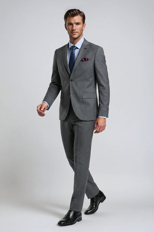 2 Piece Dark Grey Suit