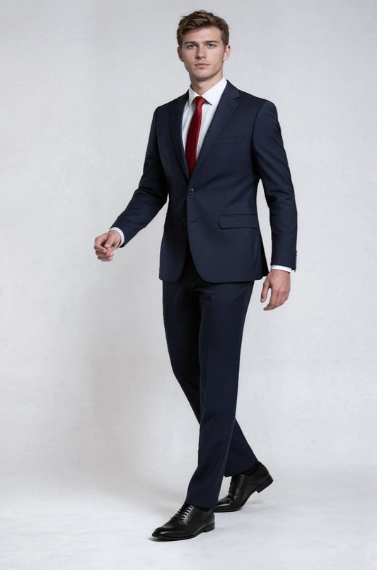 2 Piece Dark Blue Suit