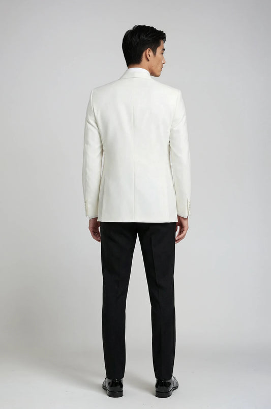 White Shawl Lapel Tuxedo