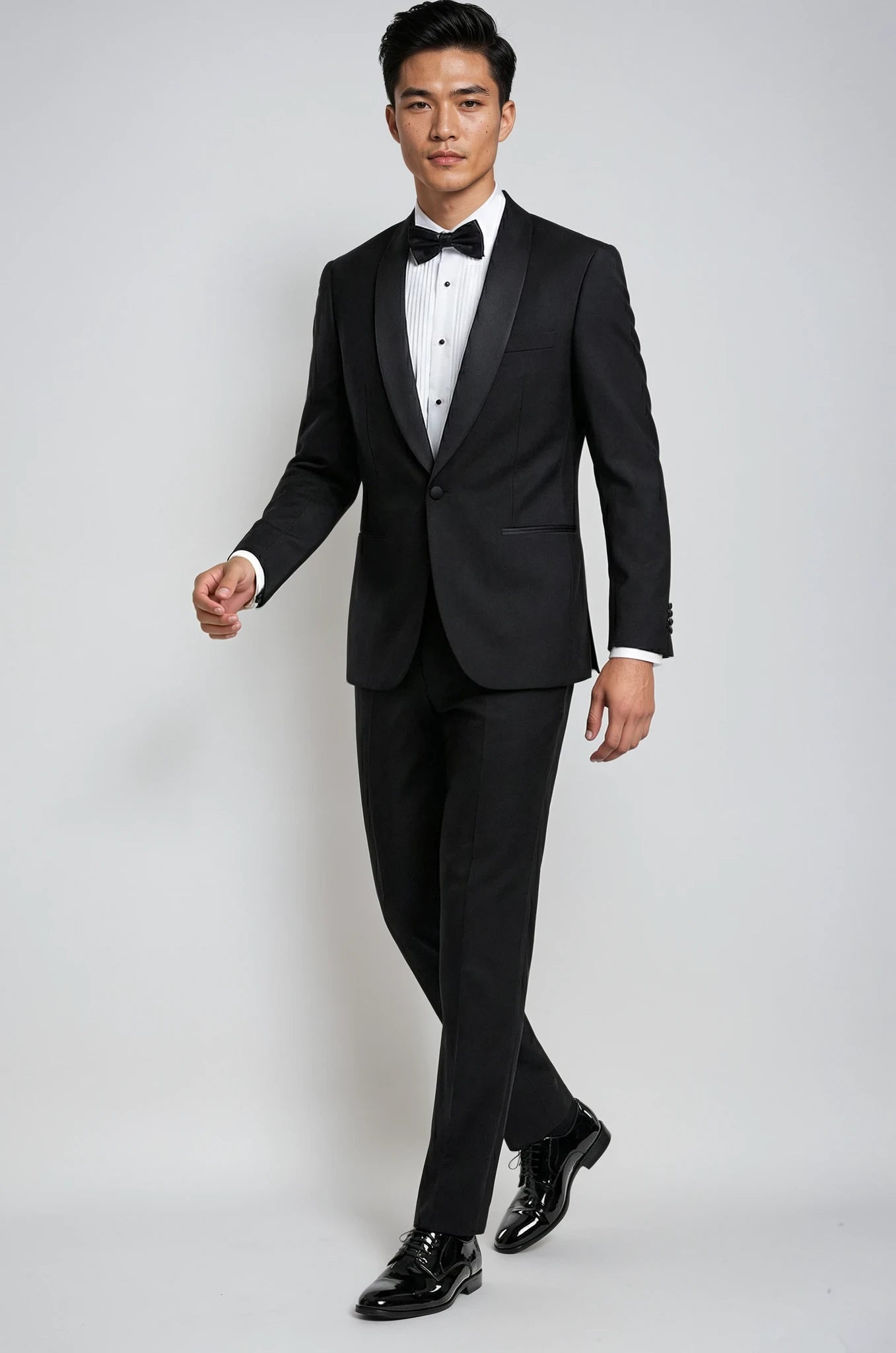 Black Shawl Lapel Tuxedo
