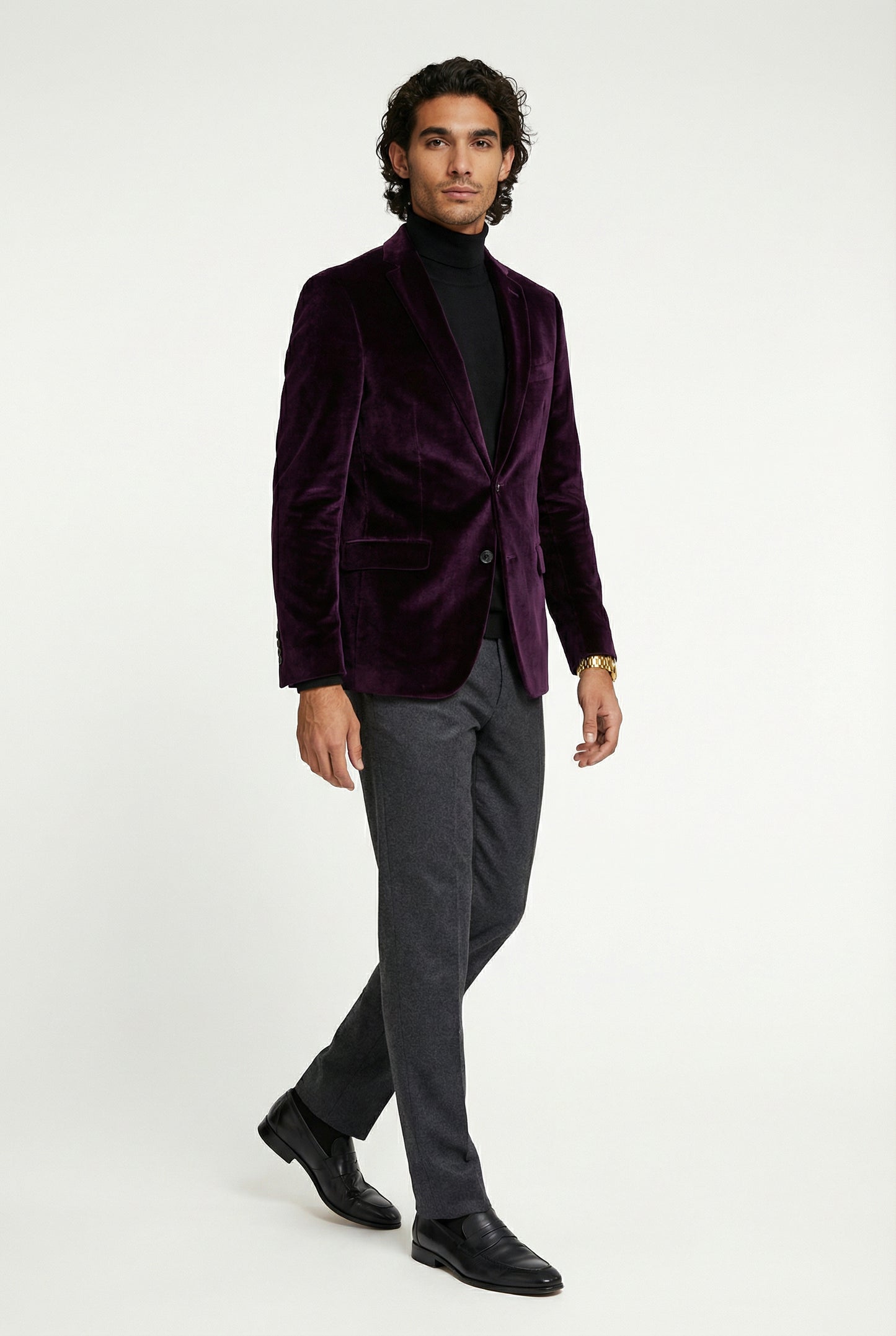 Purple Velvet blazer