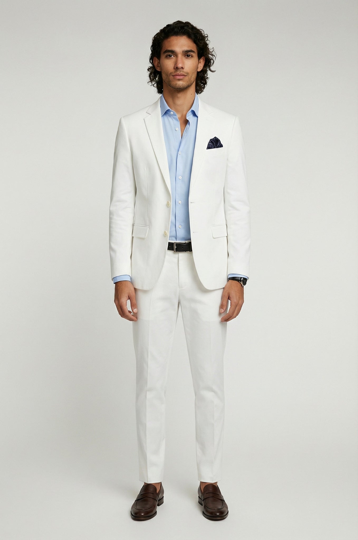 Signature White Terry Rayon 2-Piece Suit Collection