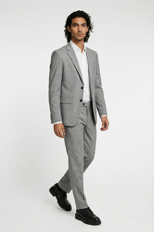 Signature Grey Terry Rayon 2-Piece Suit Collection