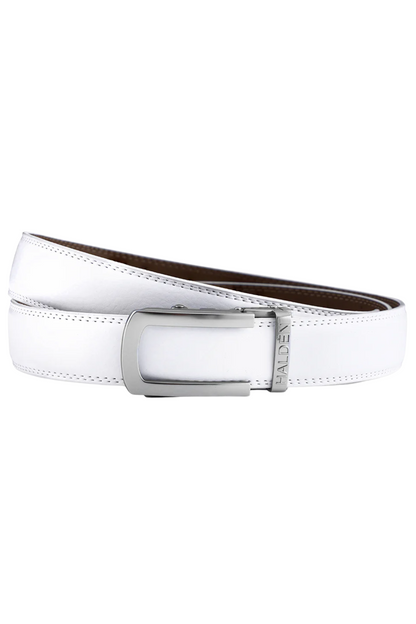 Falcon white with classic buckle.