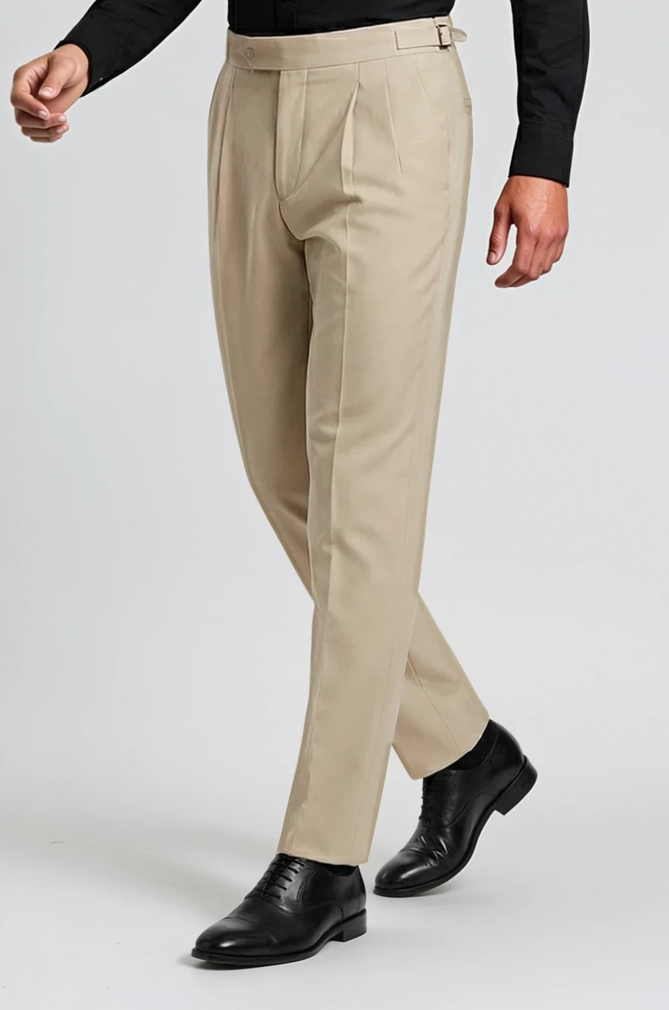 Beige Gurkha Pant