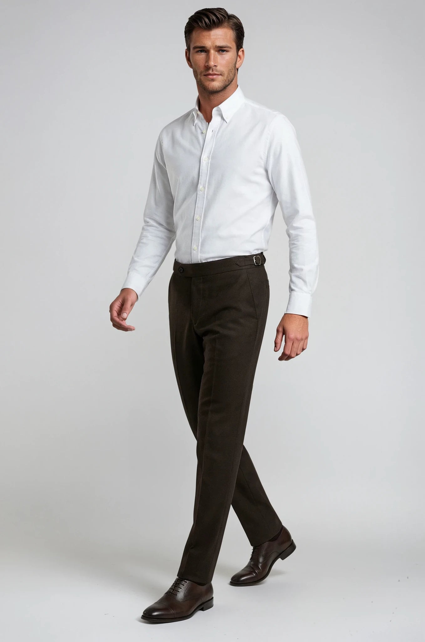 Dark Brown Gurkha Pant