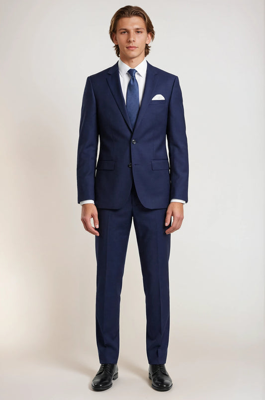 2-Piece Navy Blue Suit
