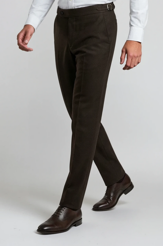 Dark Brown Gurkha Pant