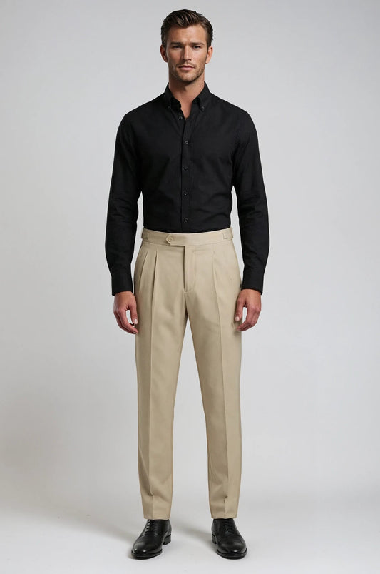 Beige Gurkha Pant