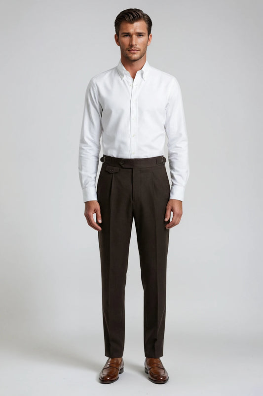 Dark Brown Gurkha Pant