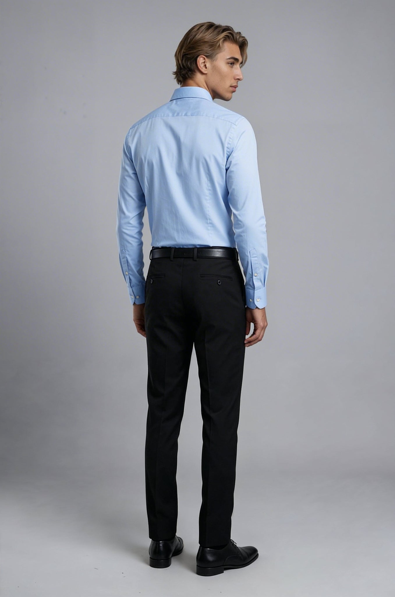 Classic Light Blue Poplin Shirt