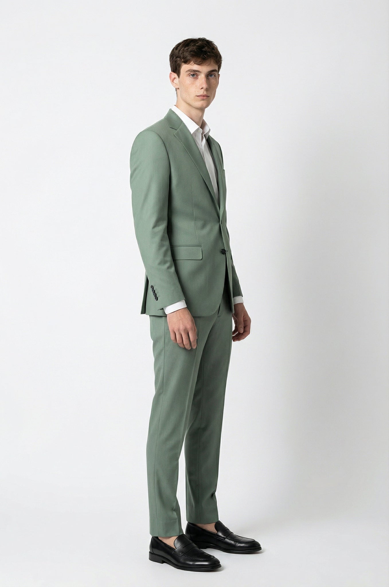 Sage Green 2 Piece Suit