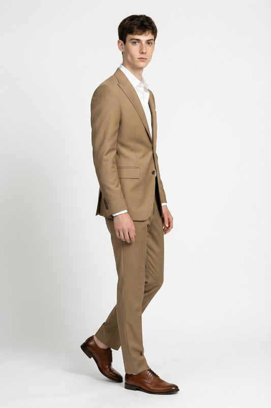 Classic Tan 2-Piece Suit