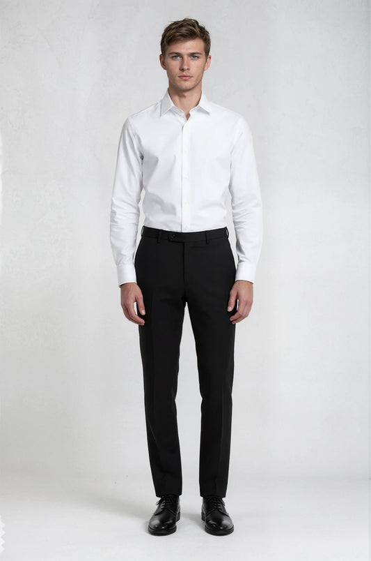 Classic White Twill Shirt